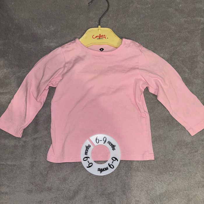 Lot de pulls bébé fille manches longues 6 mois - photo numéro 5