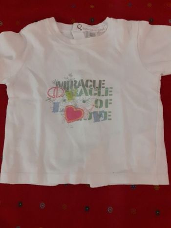 Tee shirt taille 3 mois