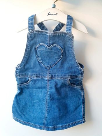 Salopette jupe en jean Tape à L'œil TAO 18 mois 80cm