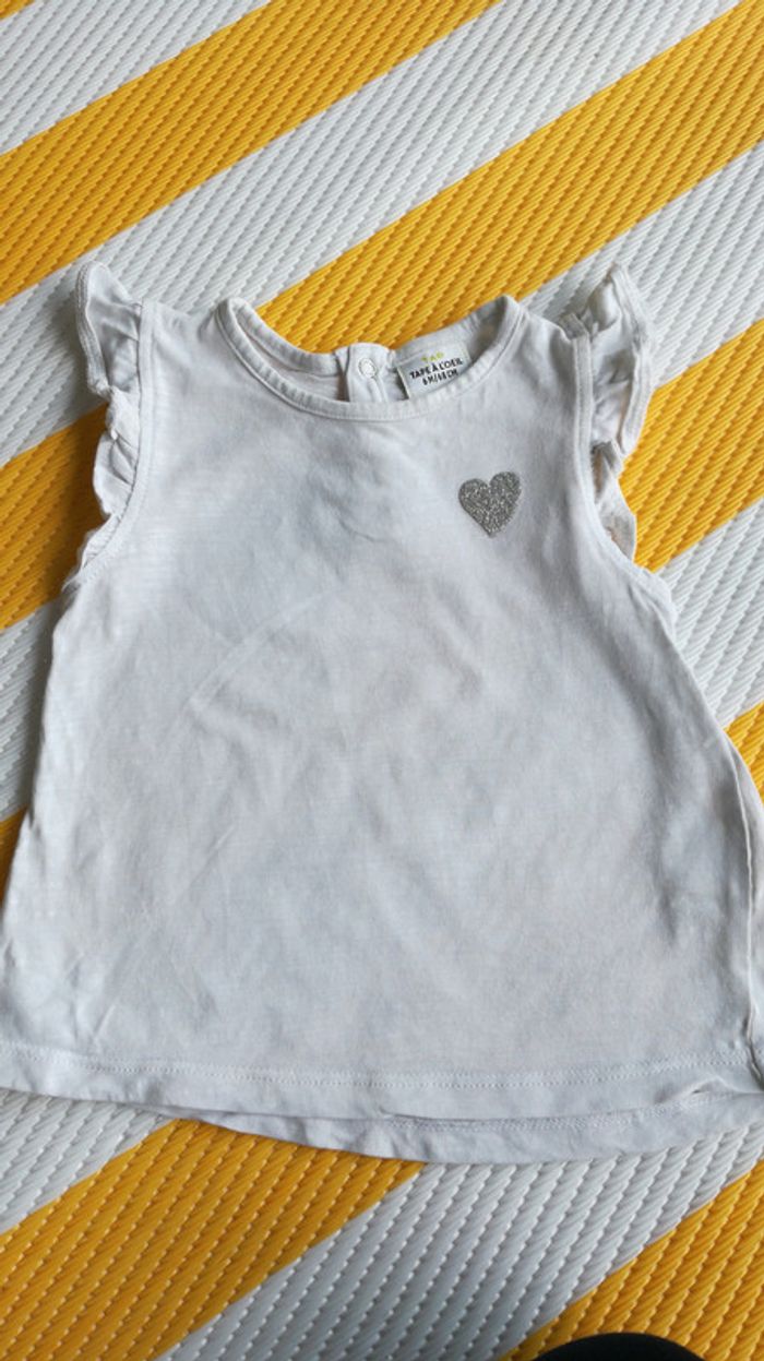 Tee shirt tape a l oeil taille 6 mois