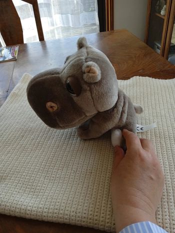 Peluche hippopotame