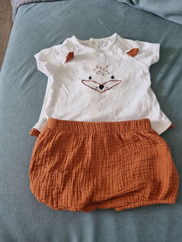 Ensemble tshirt short - photo numéro 2