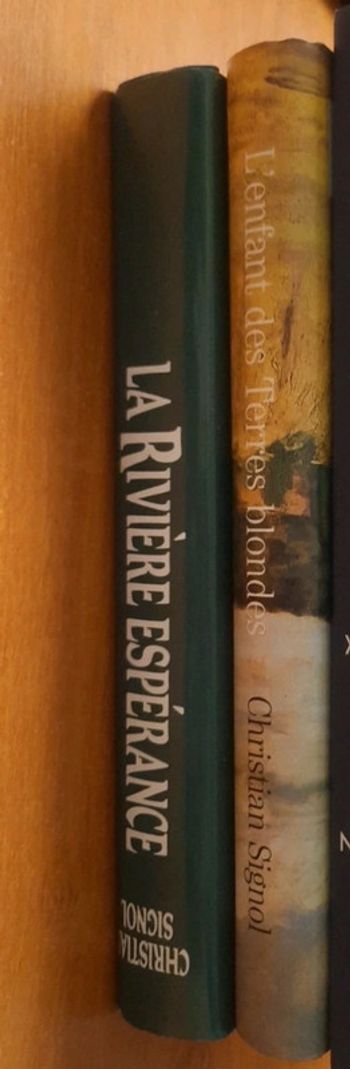 Lot Christian signol 2 livres