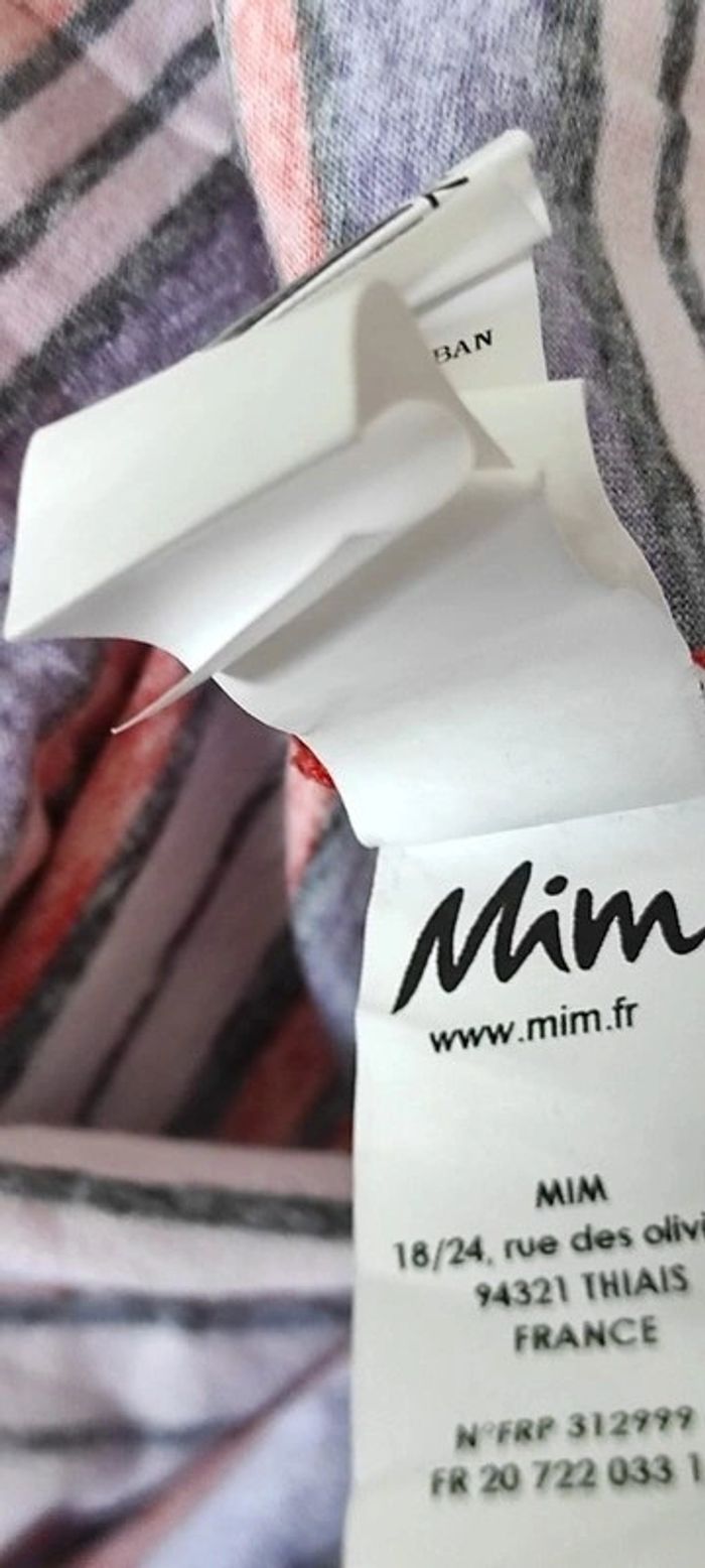 Débardeur rayé sans bretelle - photo numéro 5