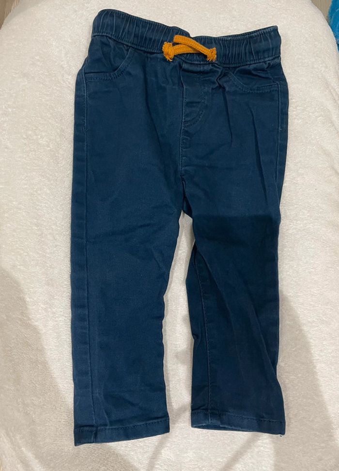Pantalon avec cordon à la taille - 80 cm - photo numéro 4