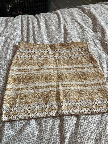 Jupe courte etam brodée