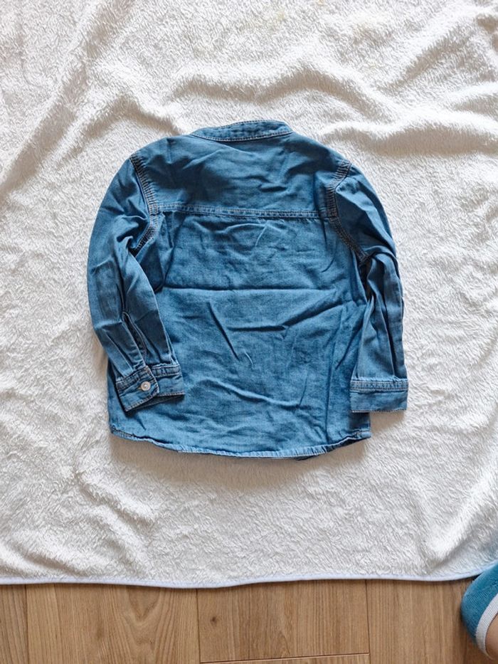 Chemise en jean kiabi - photo numéro 4
