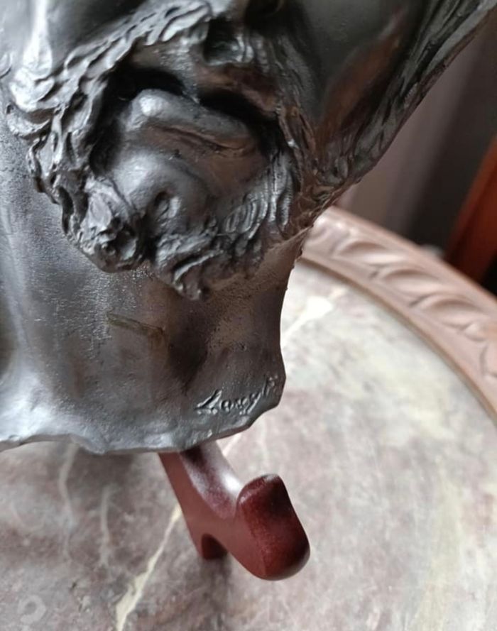 Jésus-Christ en étain - photo numéro 3