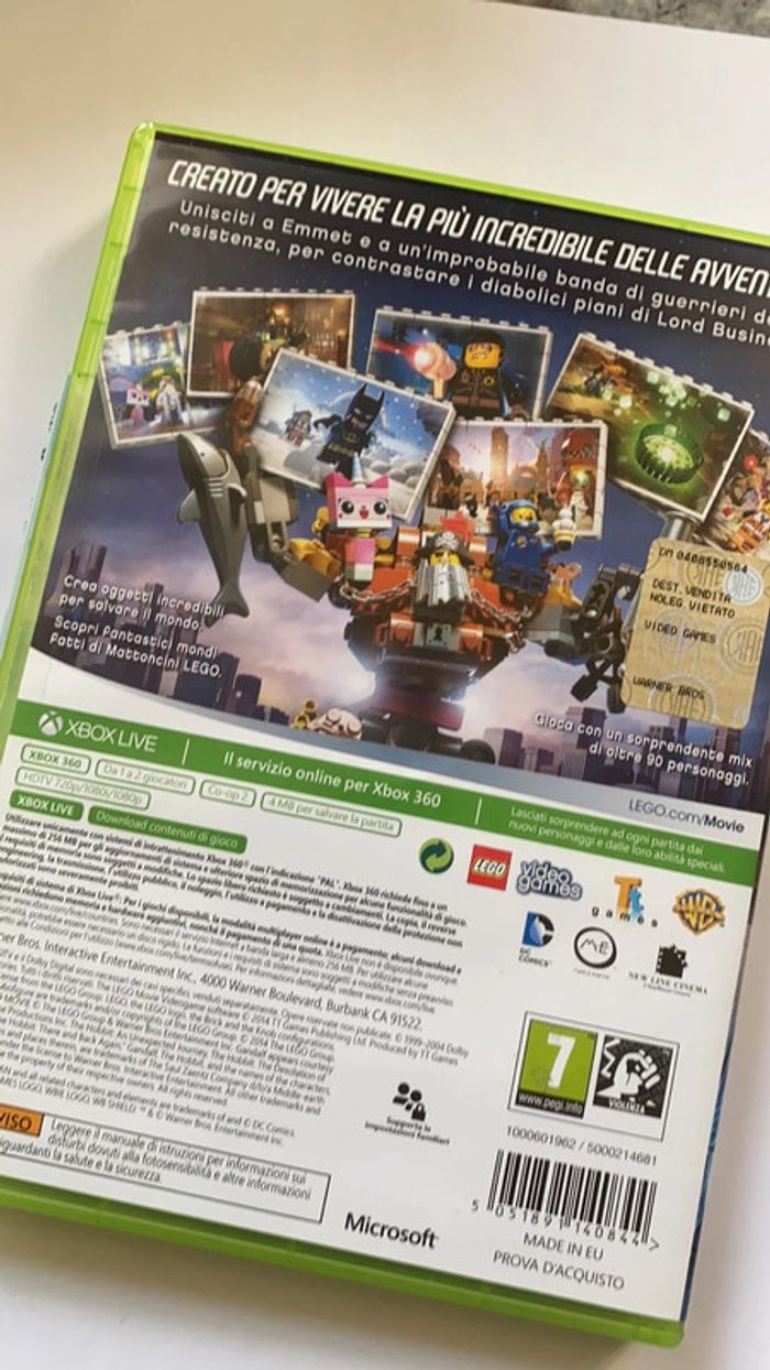 lego movies videogame Xbox 360 - photo numéro 2