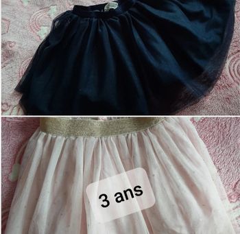 2 jupe froufrou 3 ans