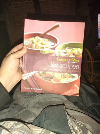 Gros livre cuisine les soupes 120 recettes classiques et originales neuf