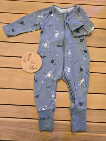 Pyjama à pied DIM 6 mois
