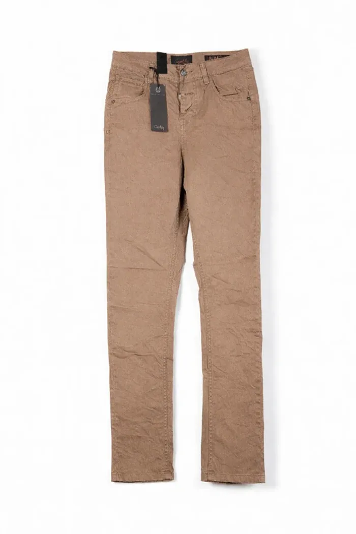 Pantalon School Rag Practice Comfort camel 27 US / 36 FR slim stretch S / 36 / 8·Neuf avec étiquette