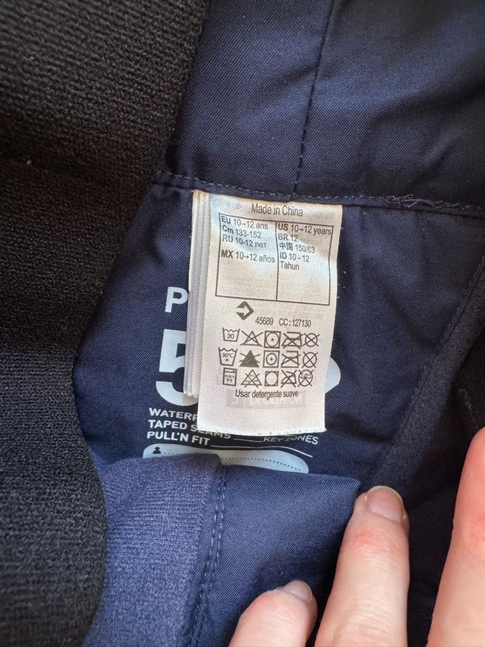 Pantalon de ski bleu marine 10/12 ans décathlon - photo numéro 6