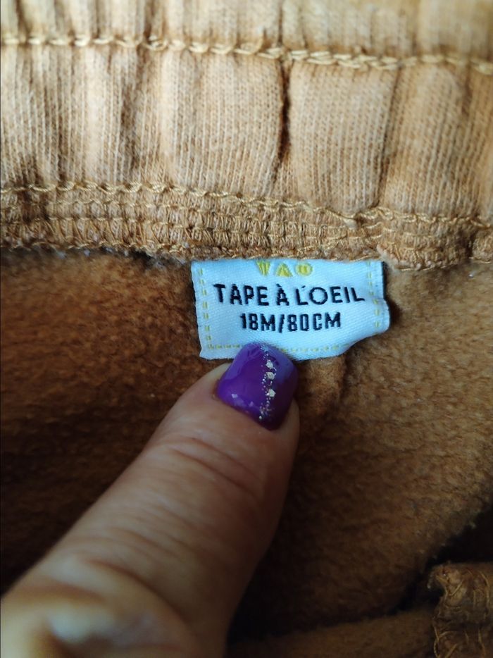 Pantalon Tape à l'oeil, taille 18 mois - photo numéro 3
