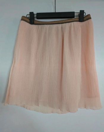 Jupe en voile plissée taille élastique