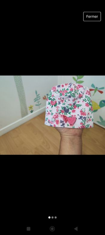 Bonnet léger automne printemps