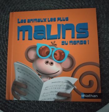 Livre "Les animaux les plus malins du monde" neuf