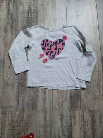Tee shirt manches longues 6 ans
