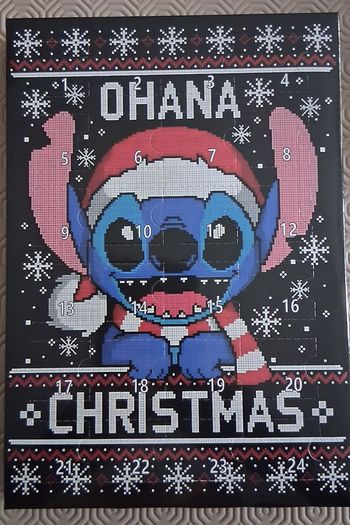 Calendrier de l'avent stitch