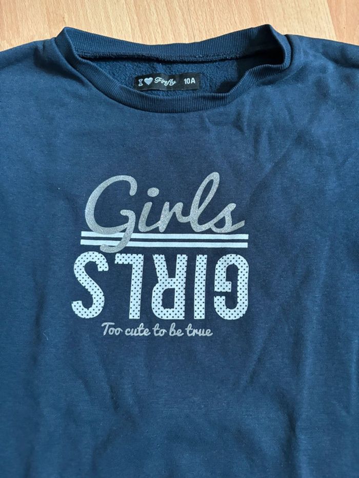 Jolie robe chaude ML T. 10 ans fille TBE - photo numéro 3