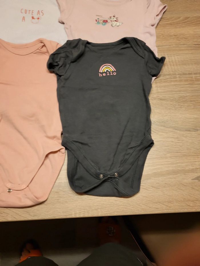 Lot 5 body manche courte