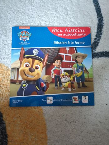 Livre mission a la ferme pat patrouille a deux voix