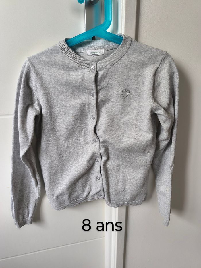 Gilet fille 8ans