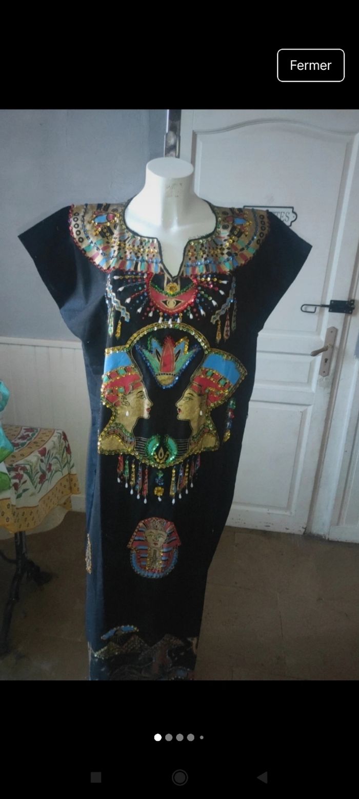 Magnifique robe longue orientale f74