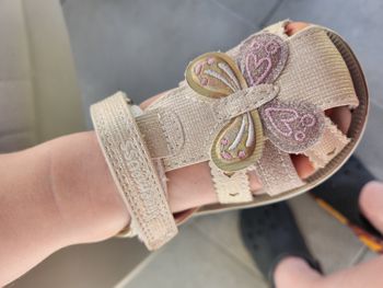 Sandales bébé papillon