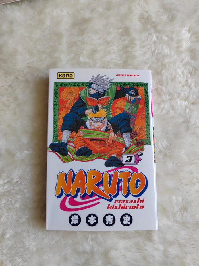 Naruto tome 3 neuf