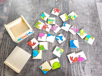 Puzzle en bois.