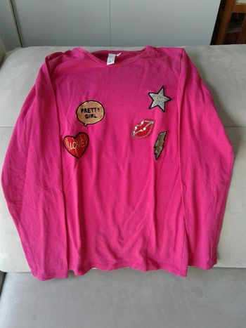 T-shirt manches longues 14 ans