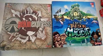 Lot de 2 jeux de societe neufs