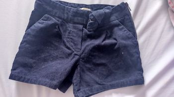 Short velour 7 ans