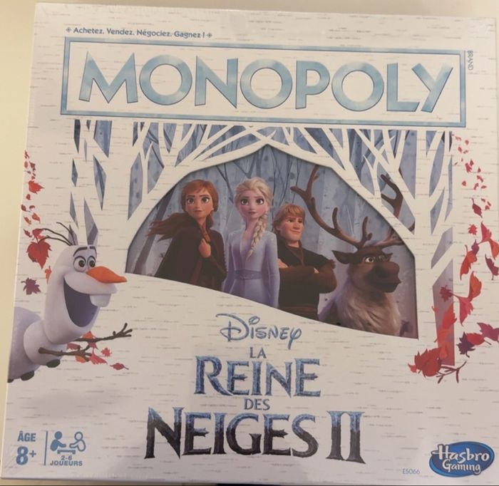 Monopoly reine des neiges