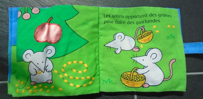 Joli livre à toucher "Noël" éditions Usborne - photo numéro 5