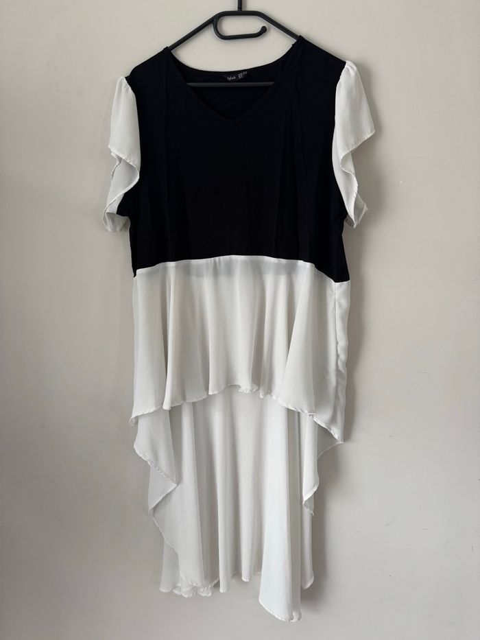 👚haut manche courte - femme - taille 46 - splash - très bon état