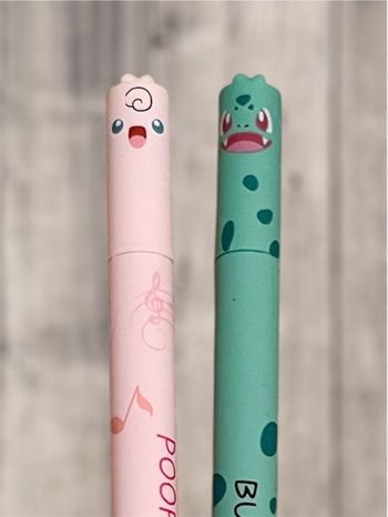 Lot de 2 stylos effaçables Pokémon Neuf 