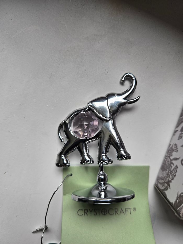 Figurine elephant cristal swarowski - photo numéro 2