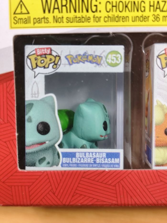 Lot De 2 Boîtes De 4 Bitty Pop! Pokémon (8 Figurines dont Starters Kanto) - photo numéro 7