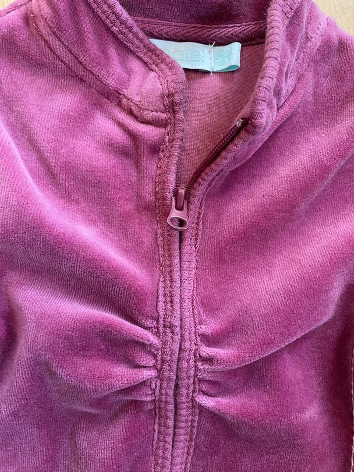 Gilet velours tout doux - Obaïbi - 6m - photo numéro 3