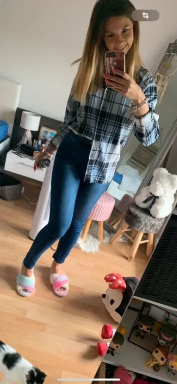 Chemise à carreaux