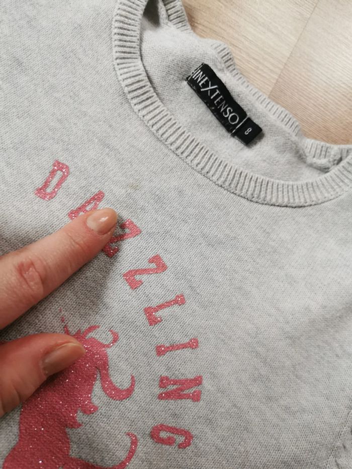 Lot de 2 pulls Inextenso pour fille 8 ans - photo numéro 8