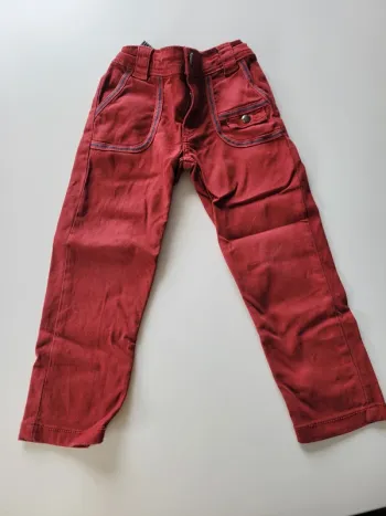 Pantalon rouge sergent major taille 2 ans