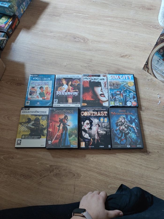Lot jeux PC indissociables
