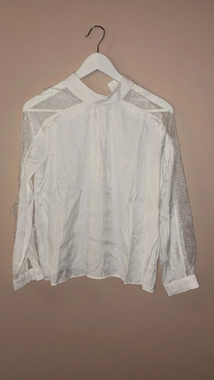 Chemise Zara blanche - photo numéro 2