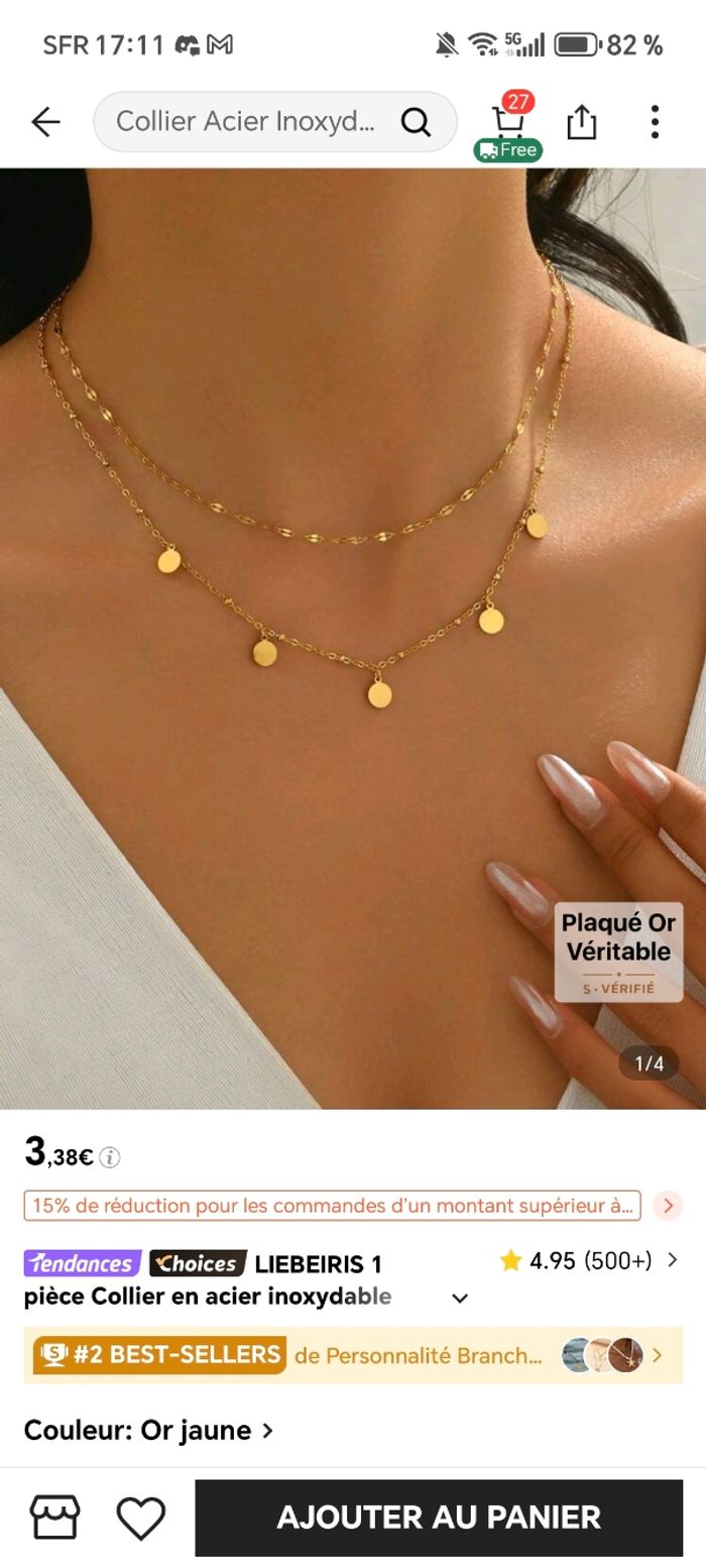Lot de bijoux fantaisie - photo numéro 6