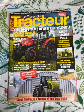 Magazine tracteur