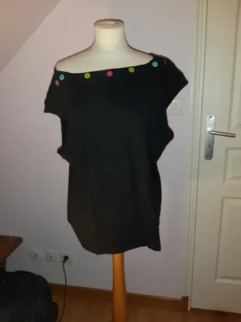 T-shirt boutons